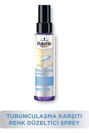 Palette Palette Turunculaşma Karşıtı Renk Düzeltici Sprey 100 Ml