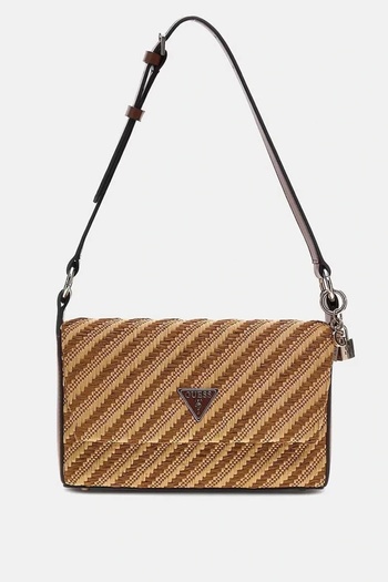 Guess Simona Flap Shoulder Bag Women's Multicolor Shoulder Bag Hwwg9210190-Ntc
