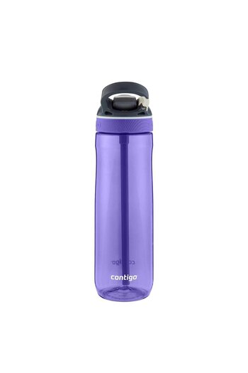 Contigo Cortland Train Single Handled Bass Inner Lid Water Flask 720ml 2191383 - Dark Purple