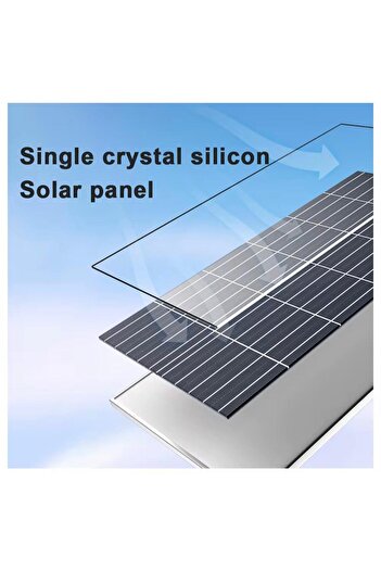 Mioled Güneş Enerjili 100 Watt Sokak Armatür Solar Duvar Ledli Hareket Sensörlü 3 Mod Uzaktan Kumandalı
