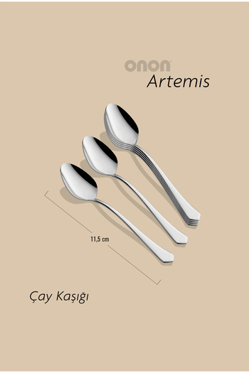 on-on Artemis 6-Piece Teaspoon - 18/10