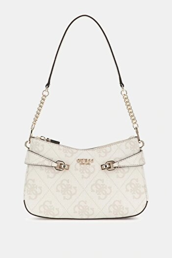 Guess LORELEI TOP ZIP SHOULDER BAG Dámská modrá taška přes rameno HWOS9639180-BNN