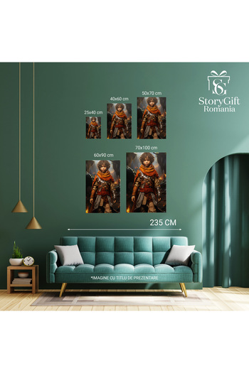 StoryGift Romania Canvas Painting: Wolves of Kipo and the Age of Fabulous Floors Animation, Armor, Art, Costume, Glove