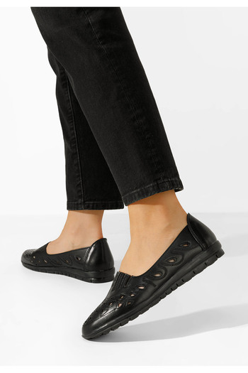 B T Shoes Černé dámské espadrilky Miglia