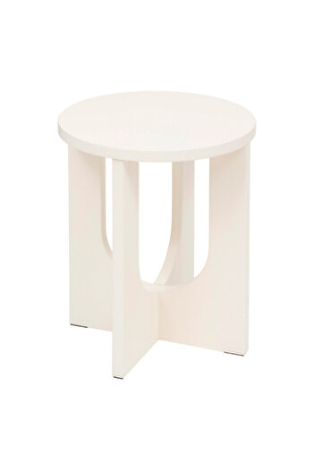 Atmosphera طاولة جانبية دائرية أنيقة وبسيطة من بلوم، 50.5 × 40 × 40 سم
