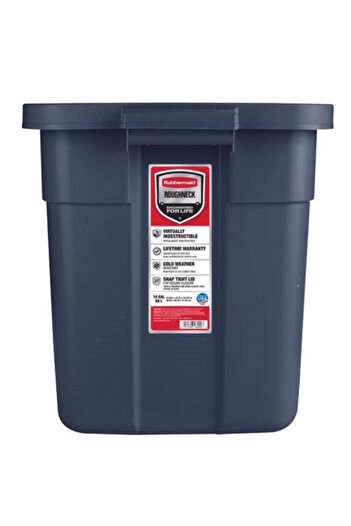 RUBBERMAID Roughneck Stackable Storage Box 68.13 L