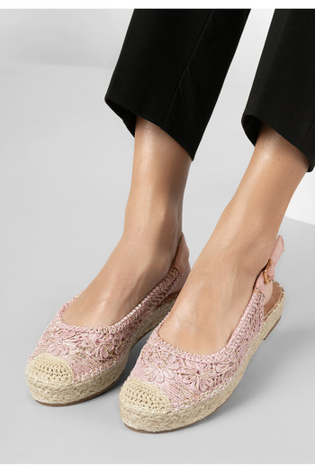 B T Shoes Women's Espadrilles Maripia Pink