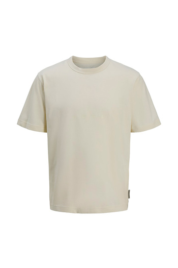 Jack & Jones Ανδρικό μπεζ μπλουζάκι Colido Branding (12276640-STCN)