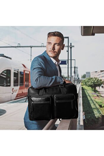 The Chesterfield Brand Genuine leather laptop bag, The Chesterfield Brand, Misha 17 inch