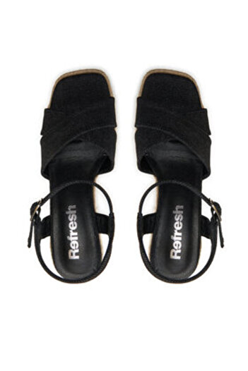 Refresh women's espadrilles 171597 black