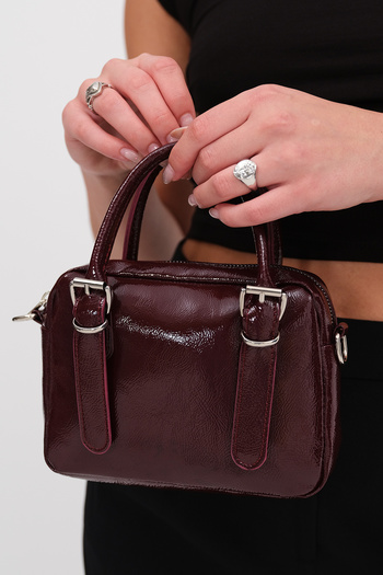 Addax Zippered Hand and Shoulder Bag Ç6003