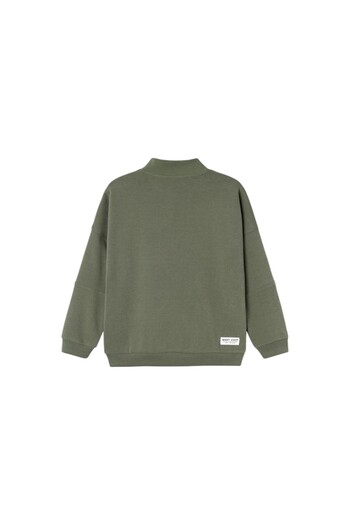 name ıt Boy's Green Sweatshirt 13234069