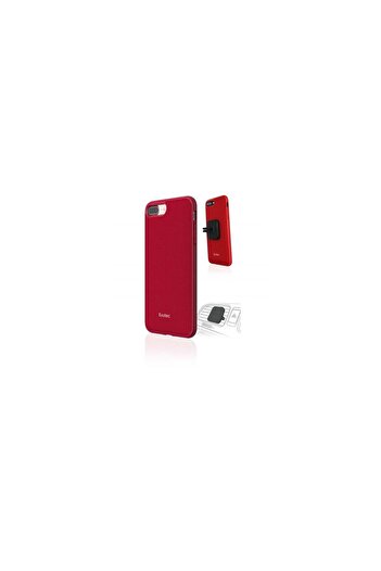 Evutec Aergo Series Case Red With AFIX Magnetic Mount For Apple iPhone 8/7