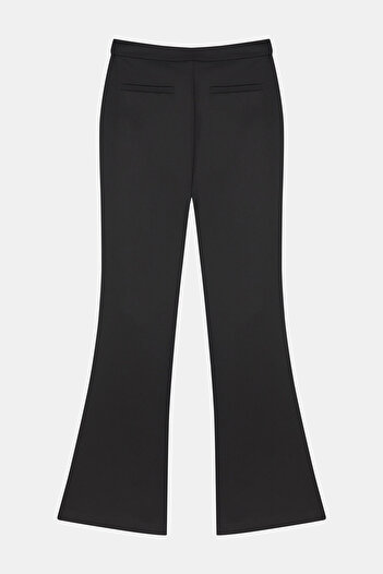 W Collection SİYAH BOL PAÇA PANTOLON