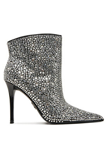 Steve Madden ghete de damă până la gleznă SM11003450 argintii