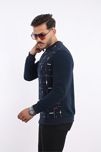 rugatchi Premium Thessaloniki Woven Crew Neck Sweatshirt – 100% Cotton Comfort