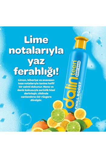 Dalin Teen Chill Boost Duş Jeli 190 ml