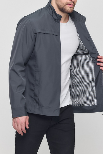 CIVILTIPOLO Men's Cotton Polyester Blended Water and Wind Proof Summer Coat