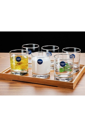 Luminarc 6-Piece Tumbler Islande Glass Set Clear