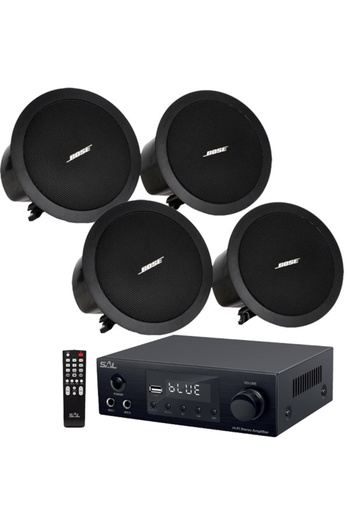 Bose Bose FS2C black ceiling speaker system with Bluetooth, USB, FM