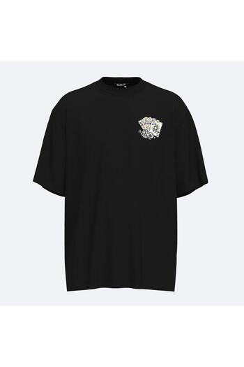 Shout Oversize Poker Straight Unisex T-Shirt