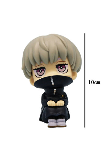 Choice no box Anime Cute Fushiguro Toji Jujutsu Kaisen Figure Gojo Satoru Action Figure Q Version Doll Geto