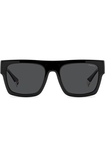 Polaroid Unisex PLD 6224/S/X 807/M9 Polarized Sunglasses, Plastic, Black, 54 mm