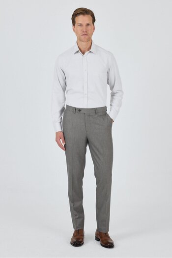 İmza Beige Flexible Side Pocket Comfort Fit Classic Trousers 1003250154