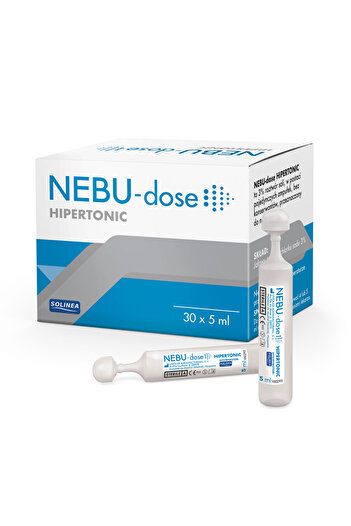 Solinea Solinea NEBU-dose hypertonic saline solution, 3% concentration, 30 single doses x 5 ml