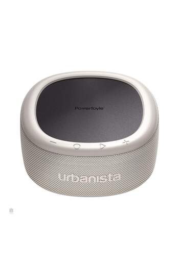 Urbanista Malibu Portable Speaker, True Wireless, Solar Charging/usb-c, 20w, Bluetooth, Ip67, Gray