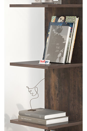 Bofigo Wall Mounted Bookcase Wall Shelf Mars