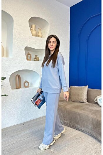 DoDe Flora Kadın Vogsıgn Modal Çımalı Eşofman Takımı - 376