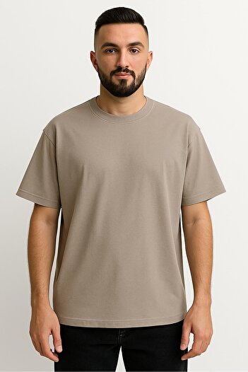 WAFRA Ανδρικό μπλουζάκι Oversize (Loose Fit) Απλό μοντέλο υψηλής ποιότητας
