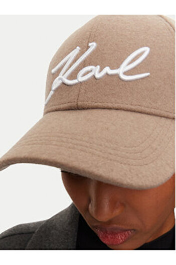 Karl Lagerfeld women's hat 246W3406 natural