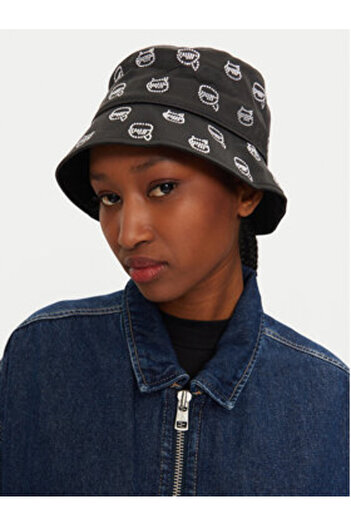 Karl Lagerfeld Women's Hat 246W3403 Black
