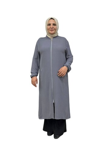 Sevda Kılınç Plus Size Long Ayrobin Wear Out
