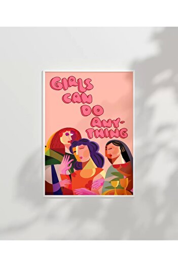 VOGLOO Frameless Poster Girls Are Capable of Everything