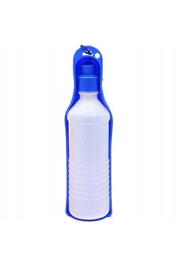 zola Sticla de apa pliabila, pentru catei, 250 ml, din plastic, albastra