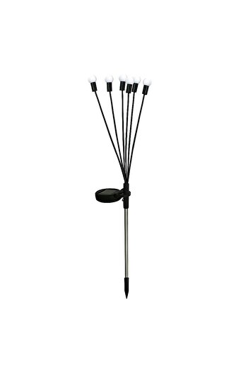 Flippy Decoratiune pentru gradina cu incarcare solara, 6 bulbi, alb cald