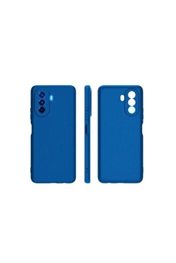 Huawei Protective Case for Y90, Flippy, Liquid Silicone, Dark Blue