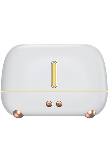 Flippy Flame Type Humidifier, Flippy, with Aromatherapy, 7 Colors, 250 ml, White