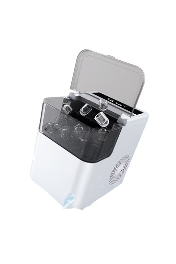 Flippy Ice Maker, Flippy, ABS, 12 kg/24h, Capacity 500 g, Portable, 39 x 23 x 28 cm, Automatic, White