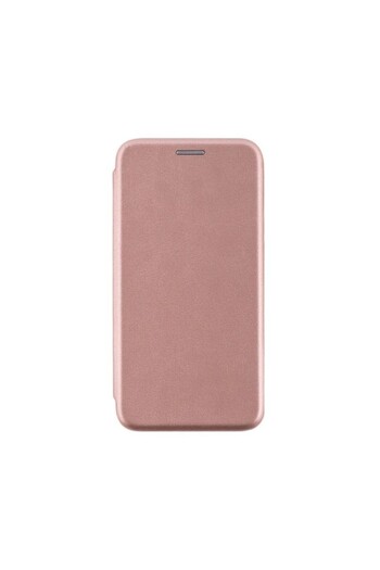 OEM Protective case compatible with Huawei P40 Lite Magnet Book Case Pink-Gold