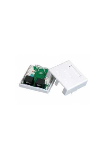 OEM Double UTP CAT6 socket on plaster white