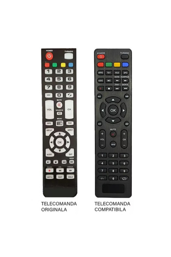 OEM TV remote control ORIZONT 32ZT4000 compatible code ER442 /MFY432 (22-1)