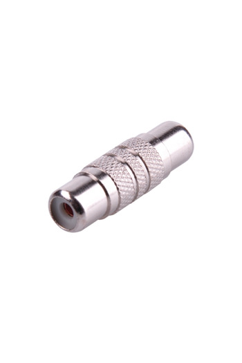 OEM RCA female to RCA female metal extension adapter