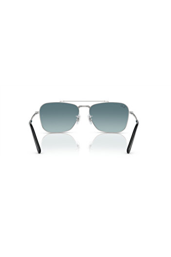 Ray-Ban Ray Ban Unisex Square Sunglasses- Rb 3636 - Lense Size:55mm - Silver