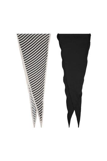 MANGO Woman Black Women's Scarf 77004763