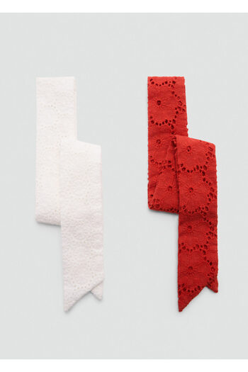 MANGO Woman Red Women's Scarf 77040252