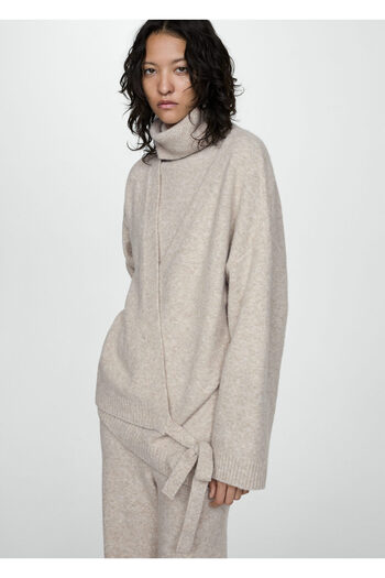 MANGO Woman TAUPE Damen-Pyjamahose 77053266